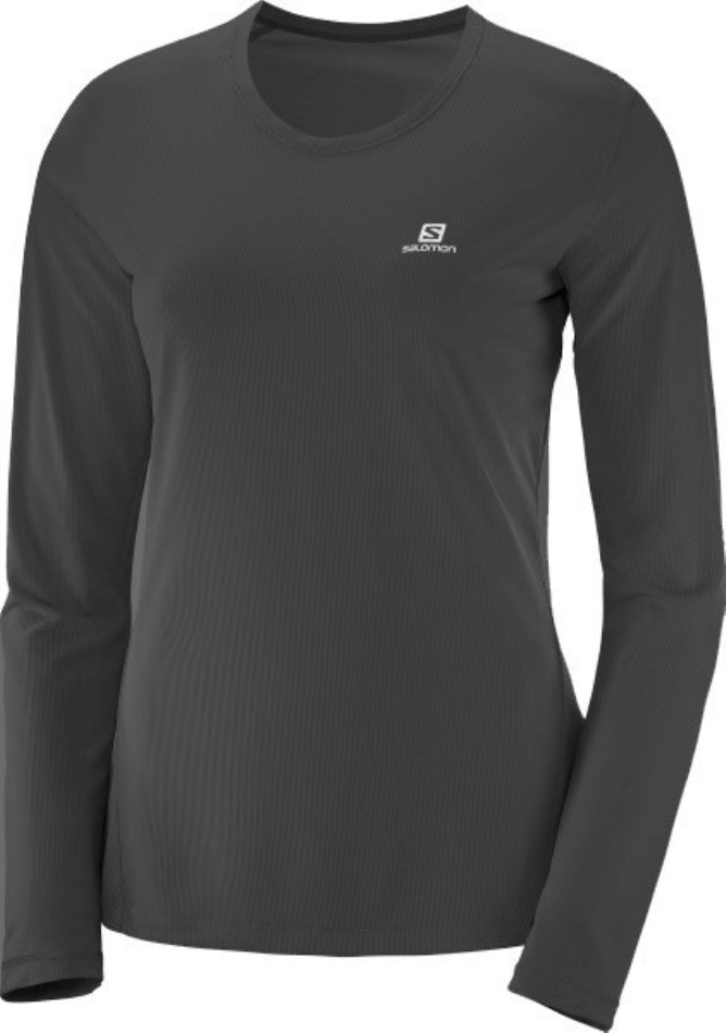 XA SONIC LS TEE W Negro