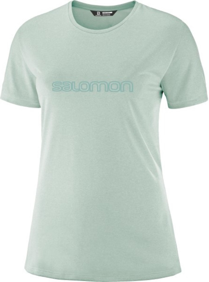 LOGO SS TEE VI W Verde Agua