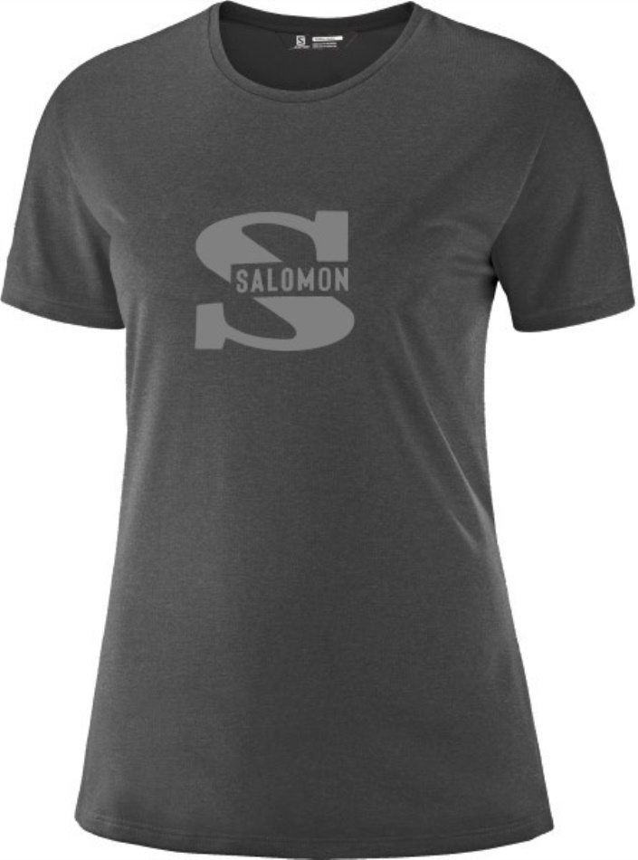 SALOMON SS TEE W Negro