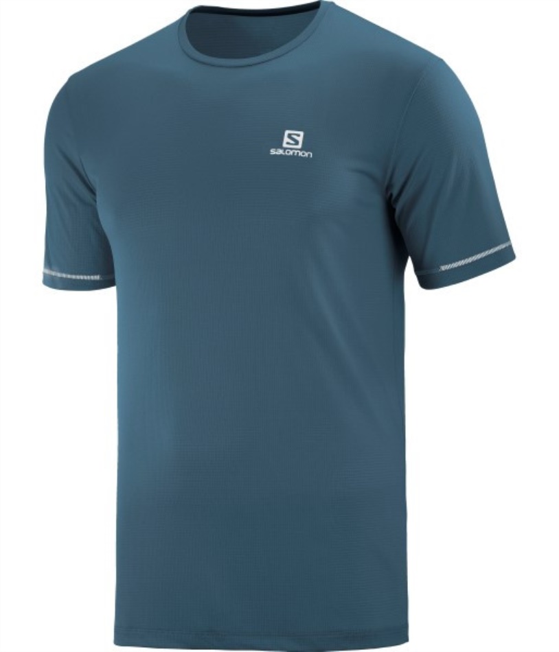 XA LITE SS TEE II M Azul oscuro