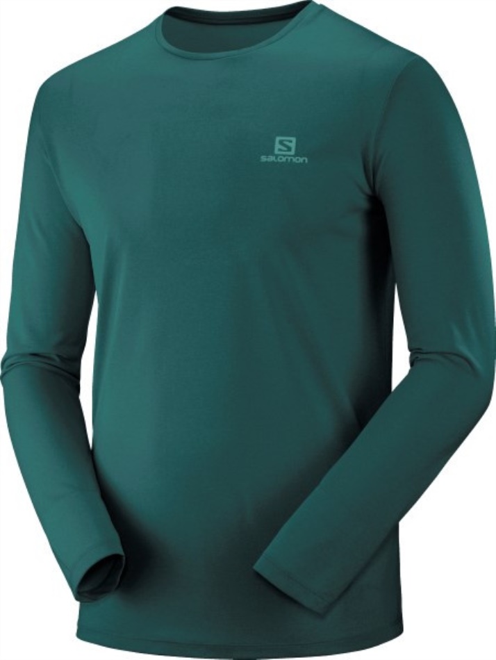 XA SONIC LS TEE M Verde