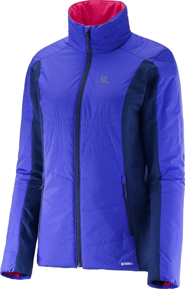 DRIFTER MID JKT W Azul-Rosa