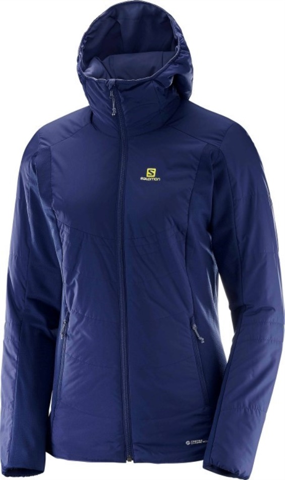DRIFTER MID HOODIE W Azul oscuro