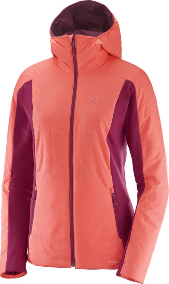 DRIFTER MID HOODIE W Coral