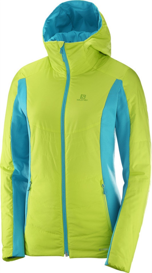 DRIFTER MID HOODIE W Verde Lima