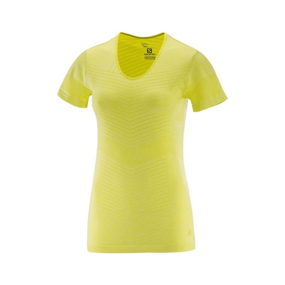 ELEVATE SEAMLESS SS TEE W Amarillo