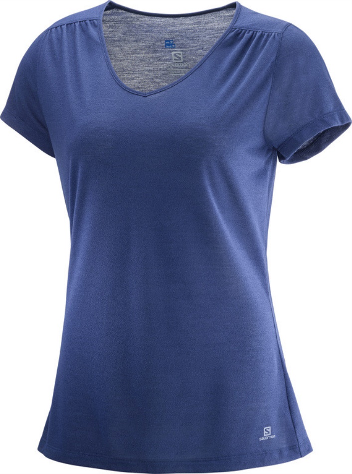 ELLIPSE SS TEE W Azul oscuro
