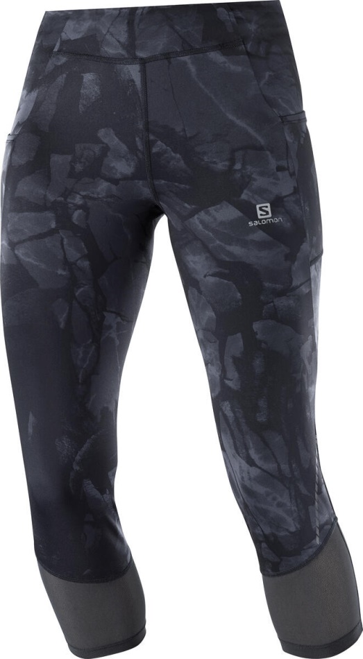 CROSS RUN 21 TIGHT W Negro-Gris