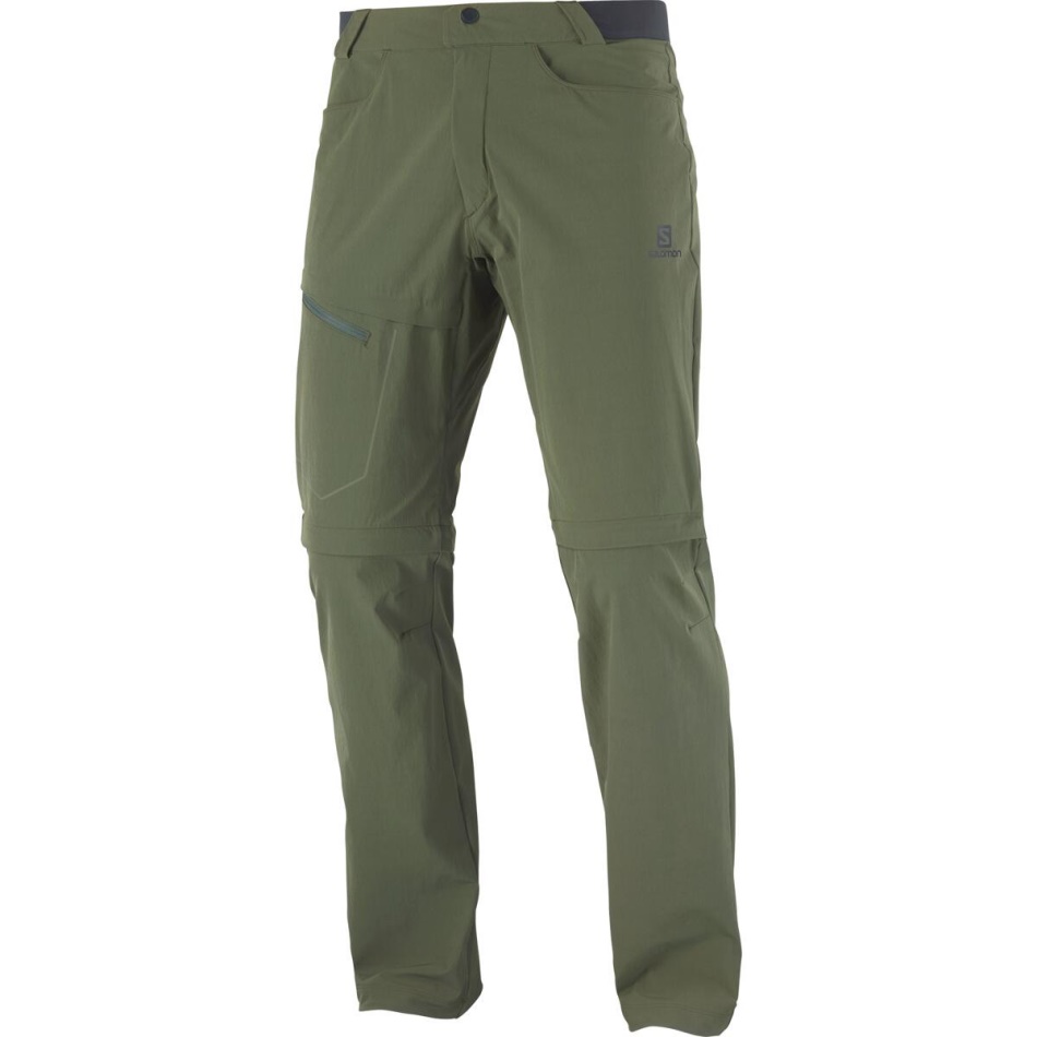 WAYFARER ZIP OFF PANTS M Verde